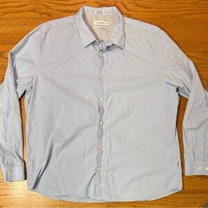 Calvin Klein Men's Sky Blue Button Down Shirt
